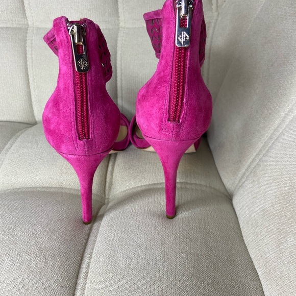 Pink Antonio Melani Heels size 8M - Picture 2 of 4